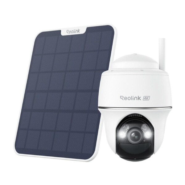 Reolink Wireless Pan & Tilt Solar Camera 4K 8MP Motion Spotlights