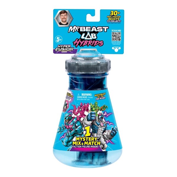 Mr Beast Lab Hybrids Hyper Fusion Series Mystery Mix and Match Single Hybrid Pack