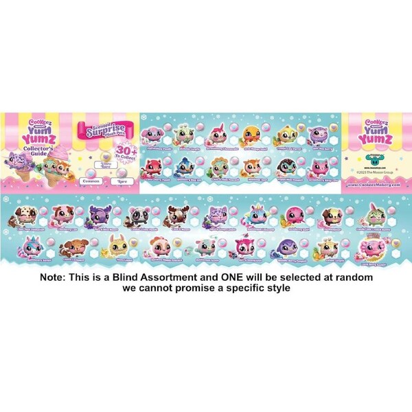 Cookeez Makery Yum Yumz Mix and Reveal Ice Cream