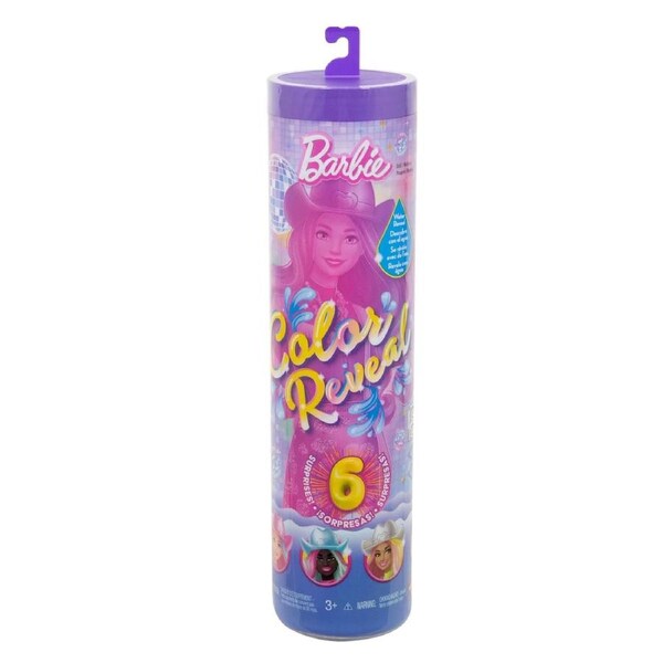 Barbie Colour Reveal Disco Star Series Fashion Doll