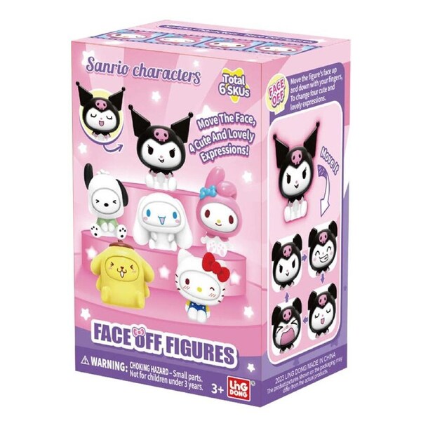 Sanrio Characters Face Off Figures Blind Box