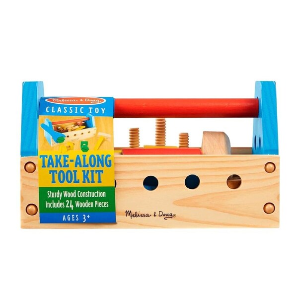 Melissa and Doug Take-Along Wooden Tool Kit