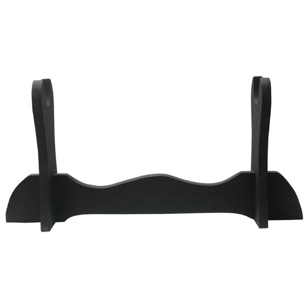 Blades USA Wooden Sword Stand with Sleek Black Finish (K-WS-1SC)