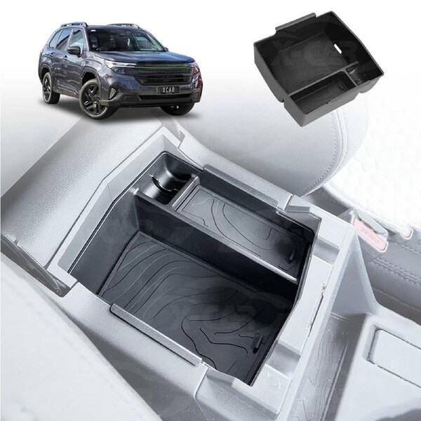 Armrest Storage Tray for Subaru Forester 6th Gen 2025-Onwards Centre Console Organizer Box Interior Car Accessories