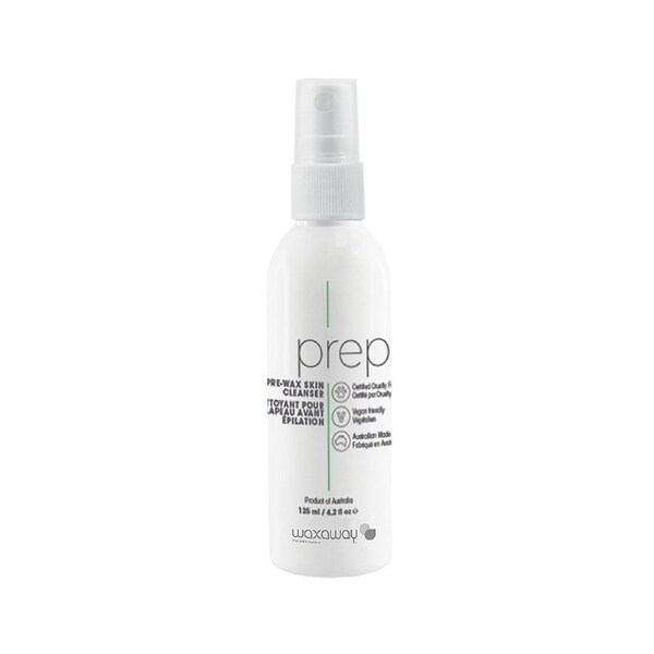 Waxaway Pre Wax Skin Cleanser 125ml Mist Spray