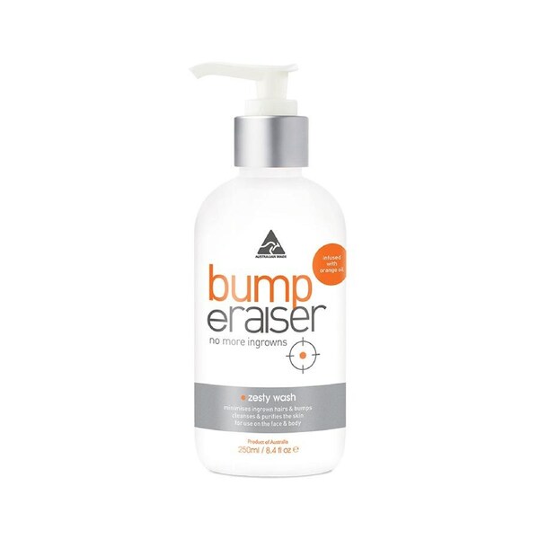 Bump Eraiser Zesty Antibacterial Wash 250ml