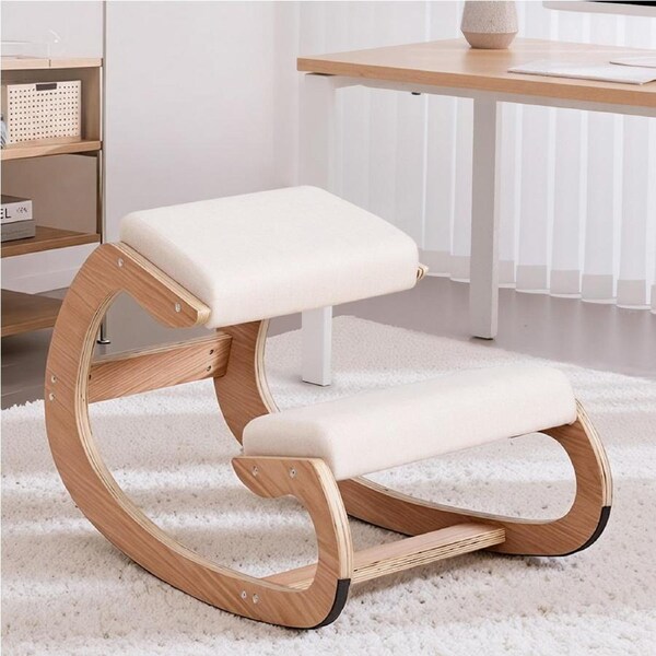 Artiss Kneeling Chair Ergonomic Posture Chair Balance Stool Beige