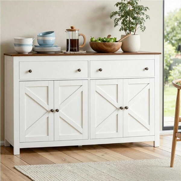 Artiss Buffet Sideboard Drawers 140CM White
