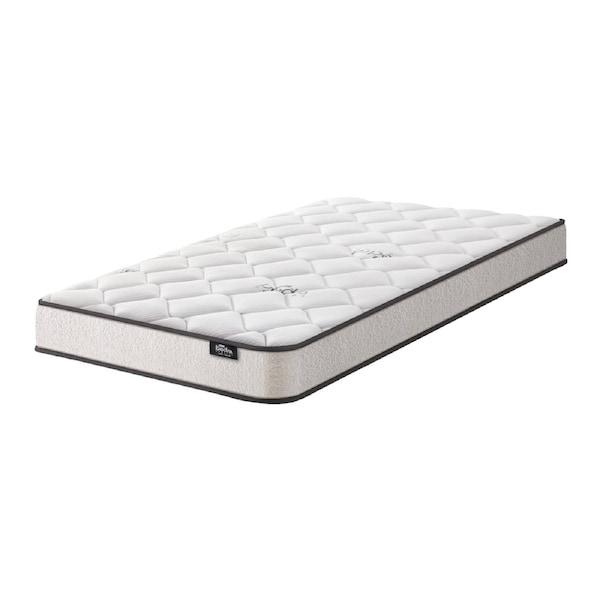 Bedra Double Mattress Bed Queen King Single Luxury Boucle Bonnell Spring 16cm King Single