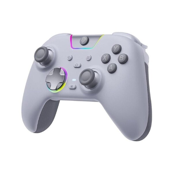 EasySMX X05 PRO Wireless PC Controller, Quiet-Press Buttons Controller - White