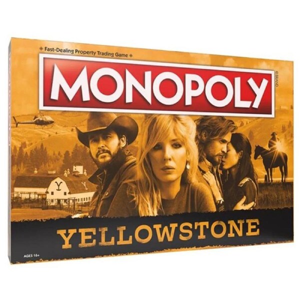 Monopoly Yellowstone Edition Themed Board Game