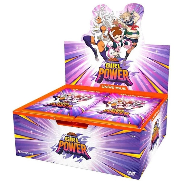 UniVersus My Hero Academia: Girl Power Booster Box Trading Cards