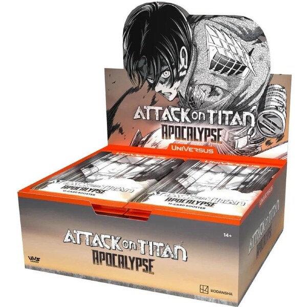 UniVersus Attack on Titan: Apocalypse Booster Box Trading Cards