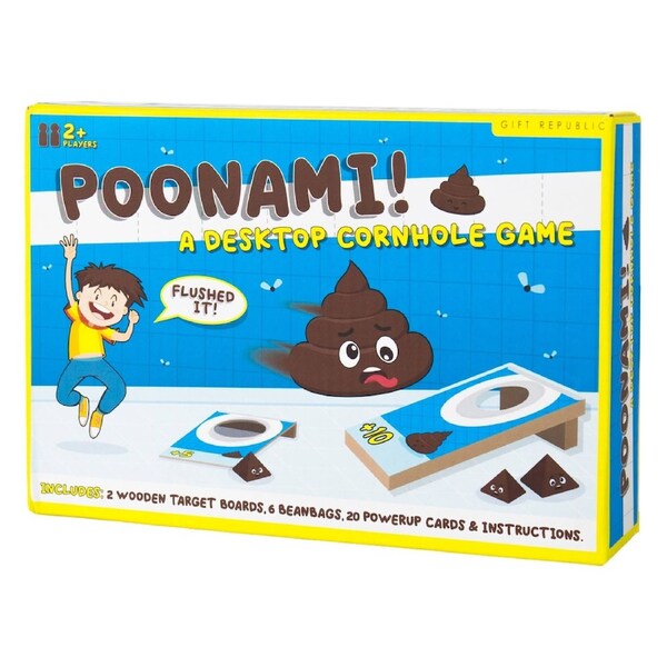 Poonami: A Desktop Cornhole Game