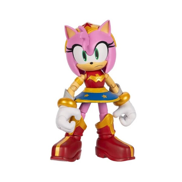 Sonic the Hedgehog X DC Amy as Wonder Woman 5 inch Action Figure