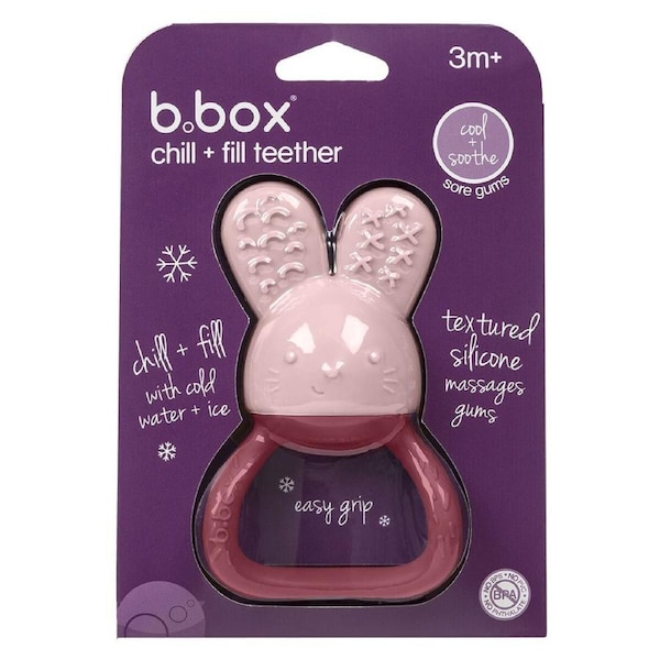 B.Box Chill + Fill Teether Blush