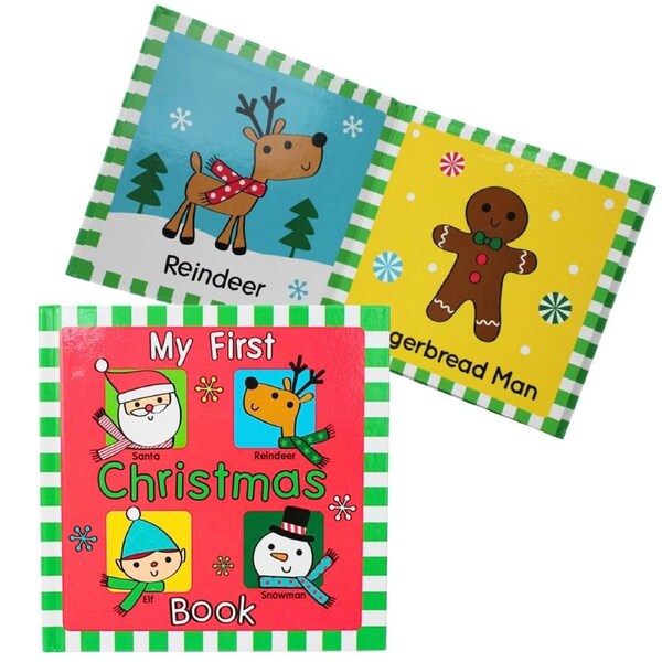 My First Christmas Kids Story Book