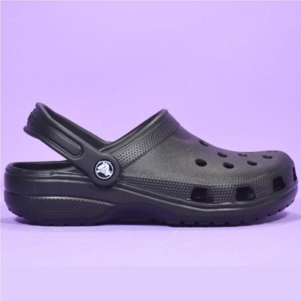 Crocs Unisex Adult Classic Clog, Crocs Shoes Classic Clogs Slippers Garden Breathable Shoes Men Women Adult Black / M5/W7=EUR37