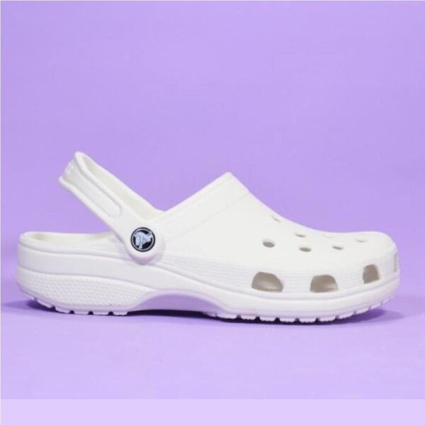Crocs Unisex Adult Classic Clog, Crocs Shoes Classic Clogs Slippers Garden Breathable Shoes Men Women Adult White / M5/W7=EUR37