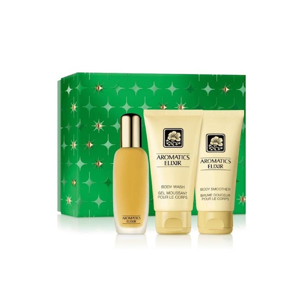 Clinique Aromatic Elixir Essentials: Perfume 45ml 3 Piece Gift Set