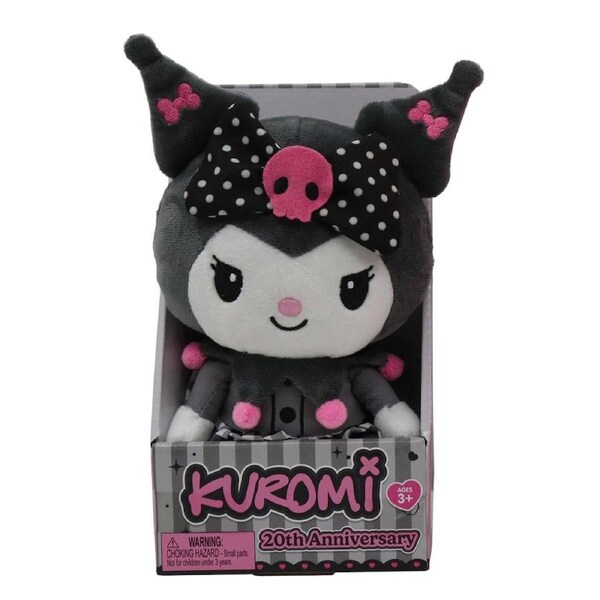 Sanrio Kuromi 20th Anniversary Small 8 inch Plush