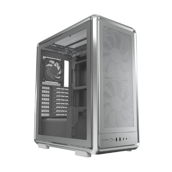 Cooler Master MasterFrame 500 Mesh ATX Computer Case - Silver [MF500M-SHNN-S01]