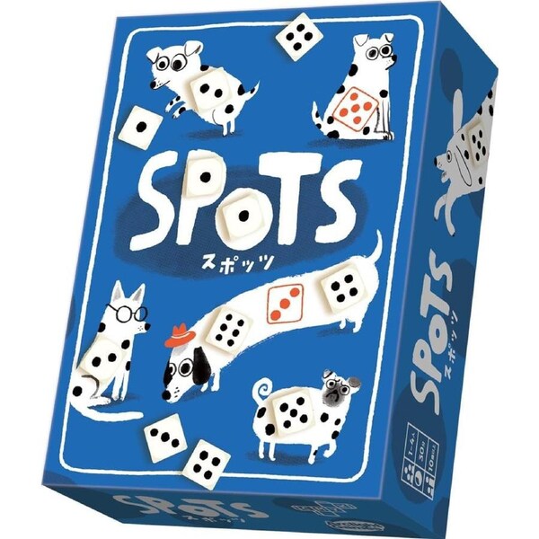Dalmatian Board Game Spots Gambling Dog Dice Luck Casual Party Educational Toy Card