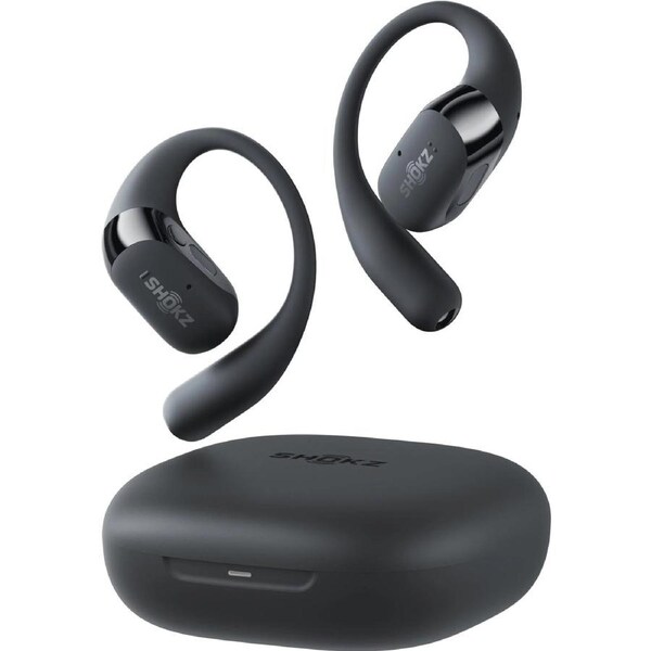 Shokz OpenFit 2 True Wireless Open-Ear Earbuds – Black