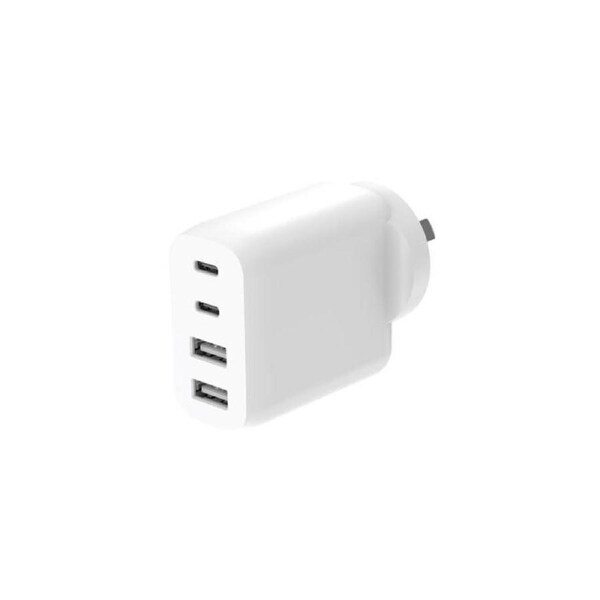 Powertran M8864B 4 Port 30W USB-C PD GaN Wall Charger