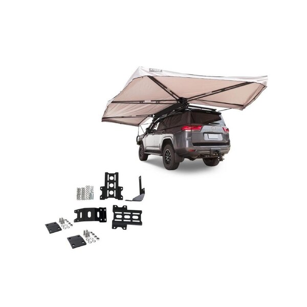 Kings Plus 270° Tourer XL Freestanding Awning MKII + GT bracket and plates