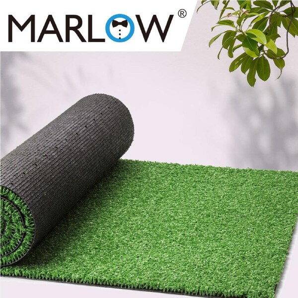 1m x 20m x 3Pcs Marlow Artificial Grass Turf Plant 17mm
