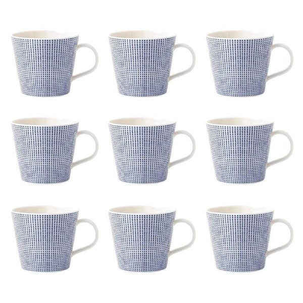 Royal Doulton Pacific Dots Mug 400ml Set of 6