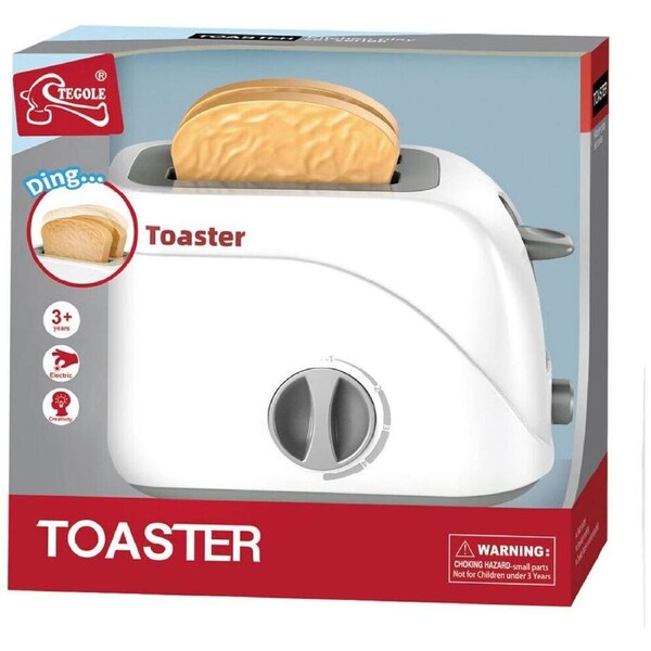 ABT Childrens Kitchen Pretend Play Electronic Toaster Toy 3Y+