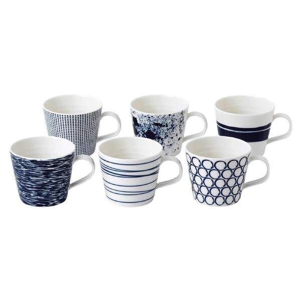 Royal Doulton Pacific 6 Piece Mug Set 260ml