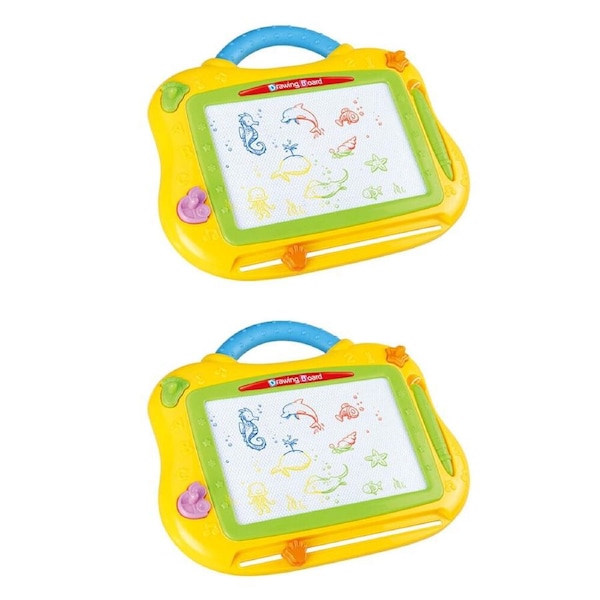 2PK ABT Colour Magnetic Drawing Board Small Kids Toy Portable