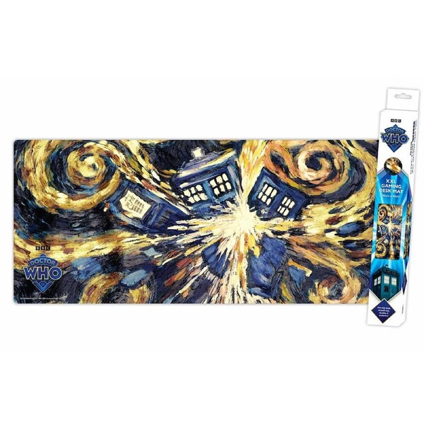 Doctor Who Tardis XXL Mouse Pad Gaming Mat Accessory
