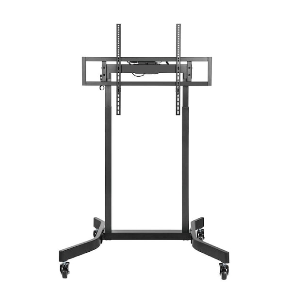 Brateck Standard Motorized TV Cart 55"-100" Up to 120kg - Matte Black