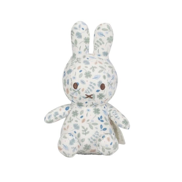 Miffy Lucky Leaves All Over Print Soft Toy 15cm Mini Plush