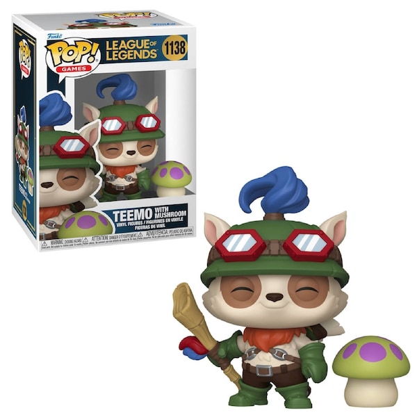 League of Legends Teemo with Mushroom Funko POP! Vinyl