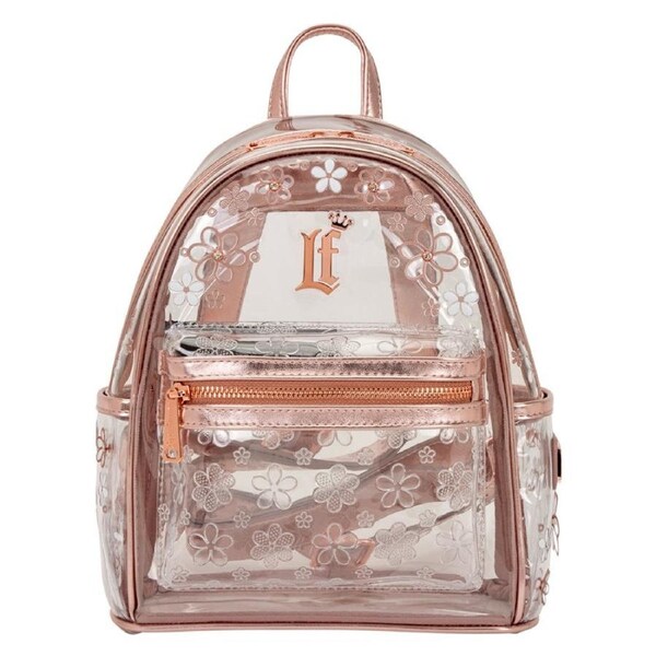 Loungefly Clear Floral Mini Backpack