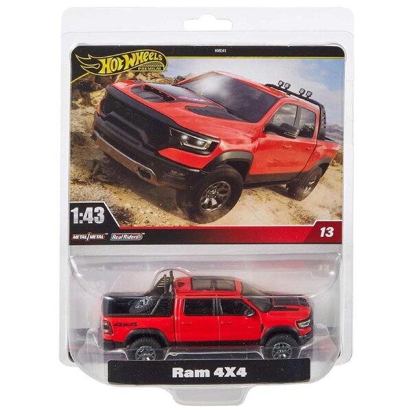 Hot Wheels Premium Ram 4x4 1:43 Scale Diecast Vehicle