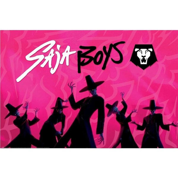 K-Pop Demon Hunters Saja Boys (Idol) Poster