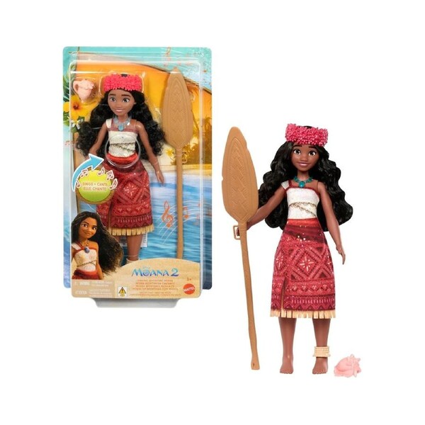 Disney Moana 2 Singing Adventure Moana Doll