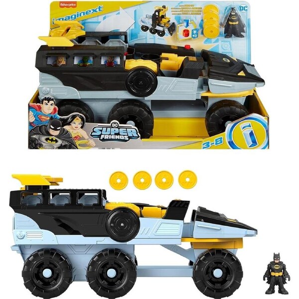 DC Super Friends Transforming Bat-tank