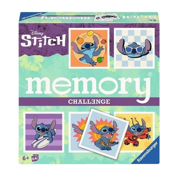 Ravensburger Disney Stitch Memory Challenge Game