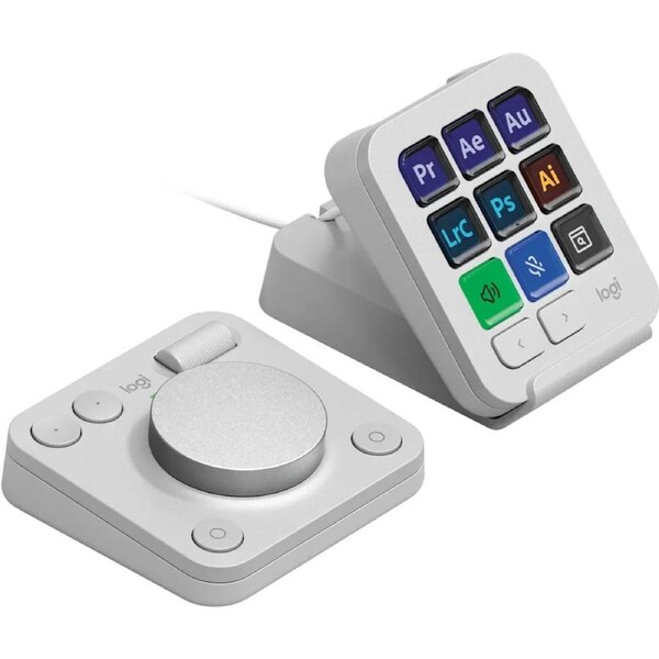 Logitech MX Creative Console Pale Grey