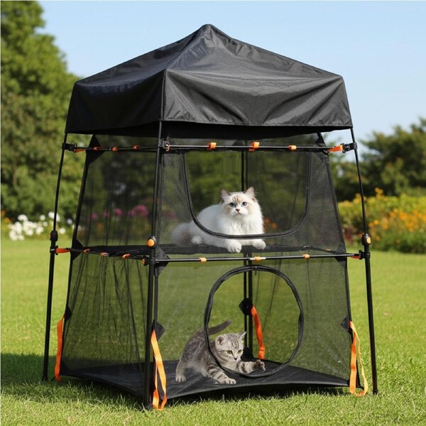 Advwin Pet Tent Dog Cat Portable Pet Camping Tent