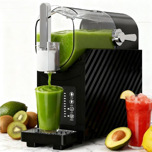 Advwin Slushie Machine, 2.5l Smoothie Maker for Home, 250w Frozen Drink Maker with 3 Modes, Self-Cleaning Frozen Drink Maker for Frozen Margaritas, Cocktails, Smoothies, Milkshakes - Dishwasher Safe