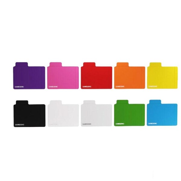 Gamegenic Sideloading Flex Card Dividers 92mm x 66mm Pack Of 10 Card Dividers