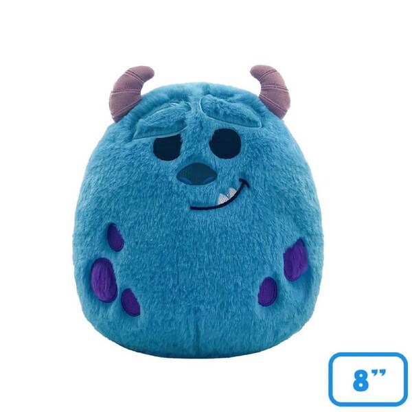 Disney - Monsters Inc - Sulley 8" Squishmallow Fuzzamallow Plush